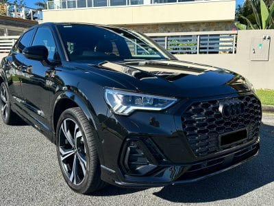 Audi Q3 40 TFSI S Line. Audi warranty + prepaid services to 11/8/27