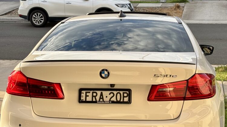 2018 BMW 530e MSport PHEV – 39000 kms