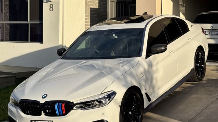 2018 BMW 530e MSport PHEV – 39000 kms