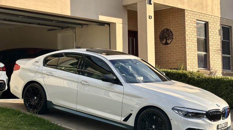 2018 BMW 530e MSport PHEV – 39000 kms